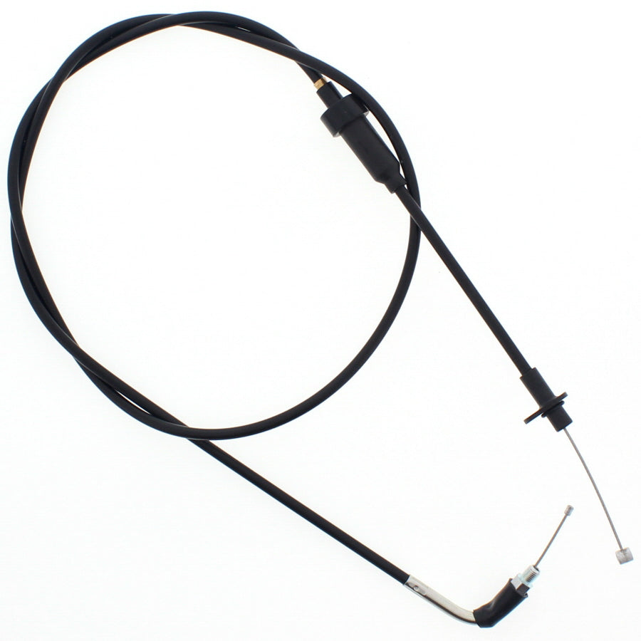 All Balls throttle cable 24-51150 for hydraulic control lines, showing the durable black cable and fittings.
