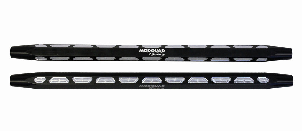 ModQuad black drive tie rod hex for 28-70010 model, showing the sturdy metal construction with threaded ends for installation.