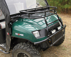 SEIZMIK Seizmik Hood Rack mounted on a vehicle, showcasing durable body accessory for Ranger models.