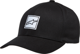 Black Alpine Star Meddle Hat in Large/X-Large size, casual style, featuring the Alpine Star logo on the front.
