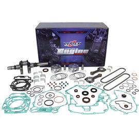 Vertex Complete Engine Rebuild Kit Can WR00217, including engine components and parts, displayed in the image.
