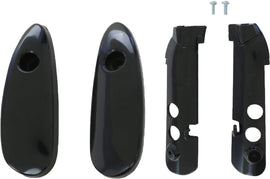 Black Bagger Nation turn signal eliminators for Harley Davidson models 2015-2021, designed for a sleek, streamlined look.