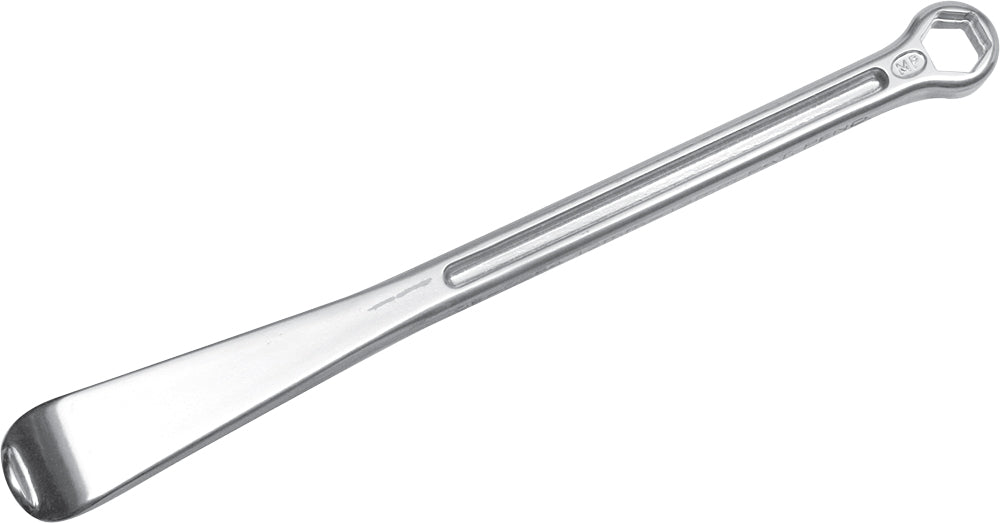 Motion Pro Combo Axle Wrench and Tire Tool with 3/8 inch breaker bar and 24mm socket for motorcycle maintenance.