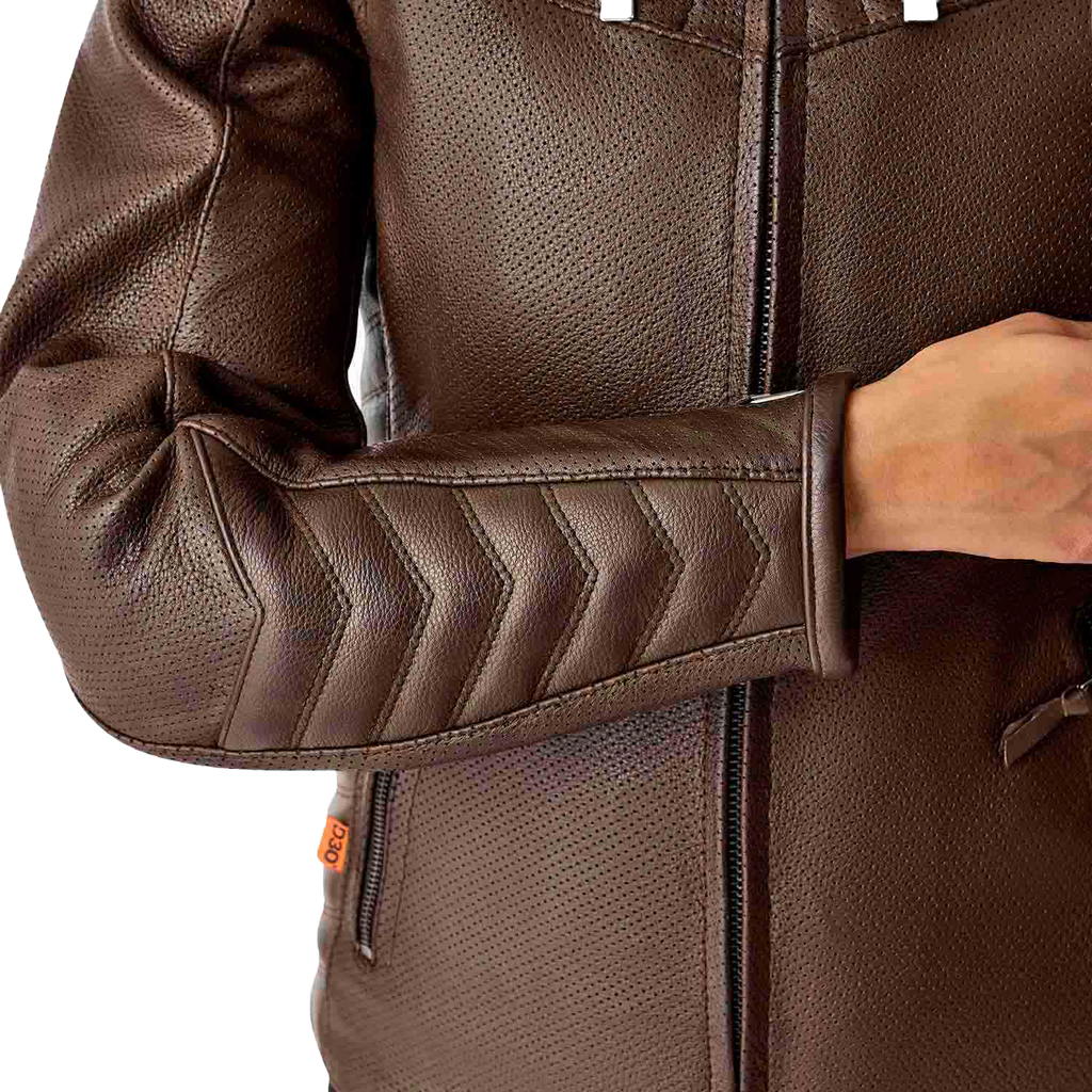 Womens Roadster Air D3o Jacket Brown Leather Xl