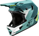 Fly Racing Rayce Bicycle Helmet Matte Blue Stone/Hi-Vis Md 73-3610M
