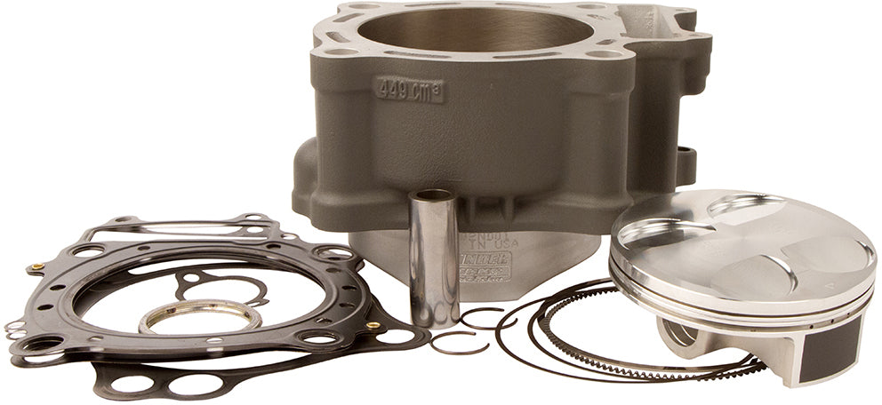 Cylinder Works engine cylinder kit with honed finish and 12.5:1 compression ratio, designed for high-performance motorcycle engines