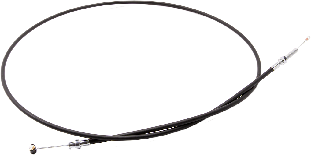 Motion Pro black vinyl clutch cable for Indian bikes, standard length 70-180005, hydraulic control line with OE# 7082614.