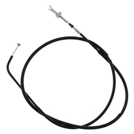 All Balls rear hand brake cable 24-54062 for motorcycle, showing the cable with fittings and protective casing.