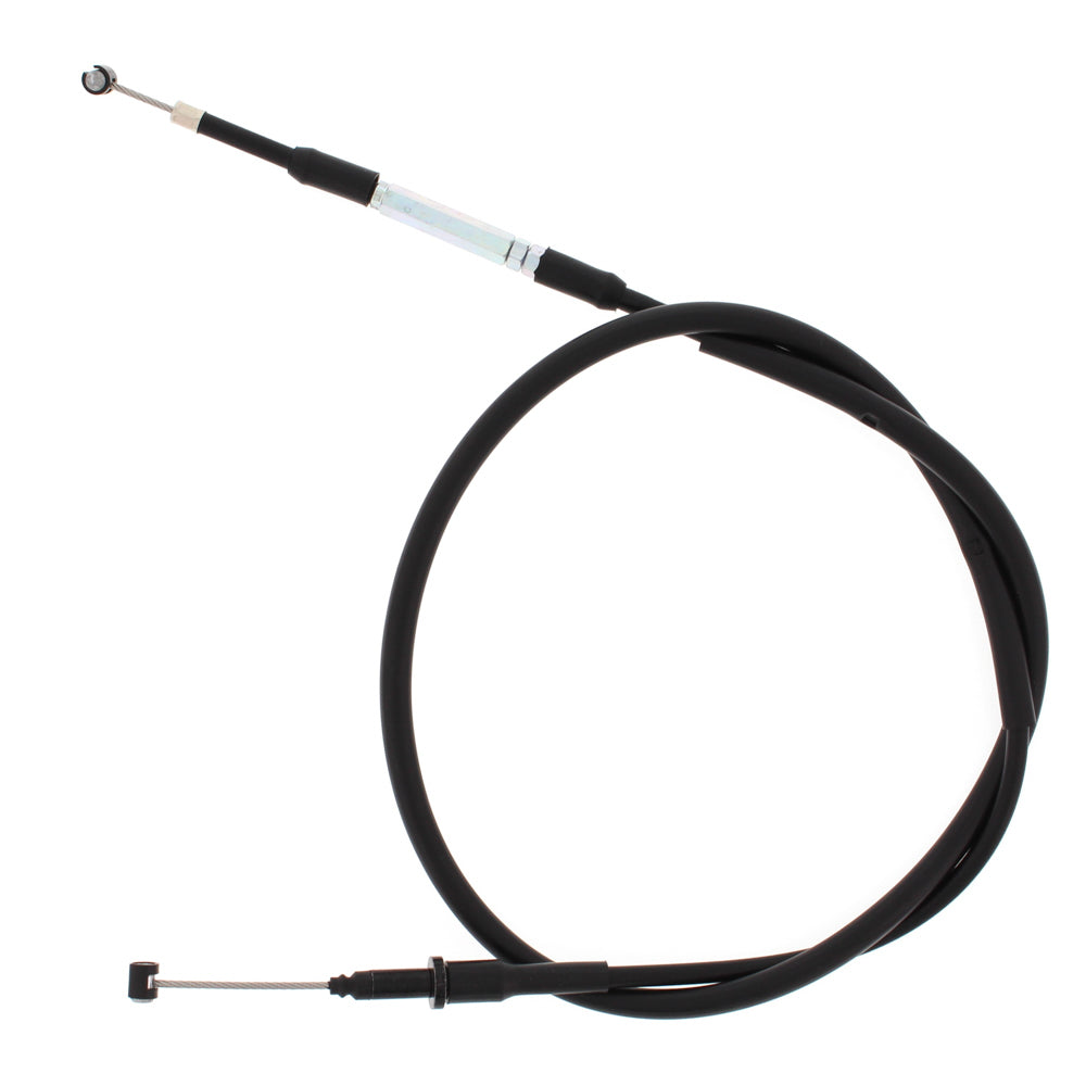 All Balls clutch cable 24-52084 for motorcycle hydraulic control lines, showing the cable with metal fittings and protective casing