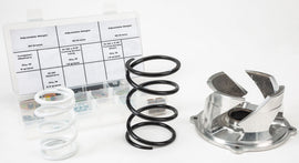 Straightline Performance clutch kit with adjustable weights and polished SPI pipe, designed for high-performance automotive applications.