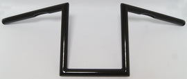 Gloss black 1-inch Z-Bar dimpled hard drive mount from HardDrive, 10-inch length, sturdy metal construction.