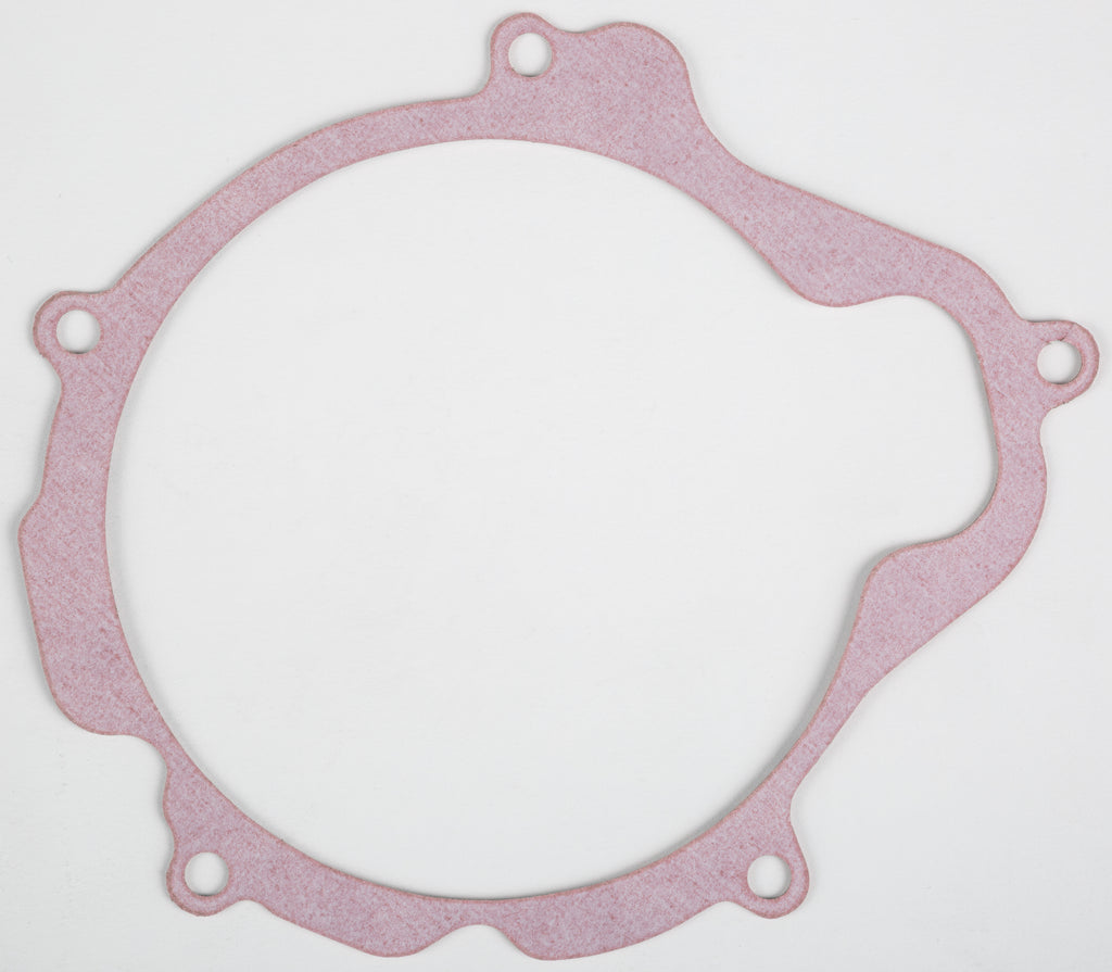 Boyesen motorcycle ignition cover gasket 59-7052, close-up view of the black gasket with metal edges for engine sealing.