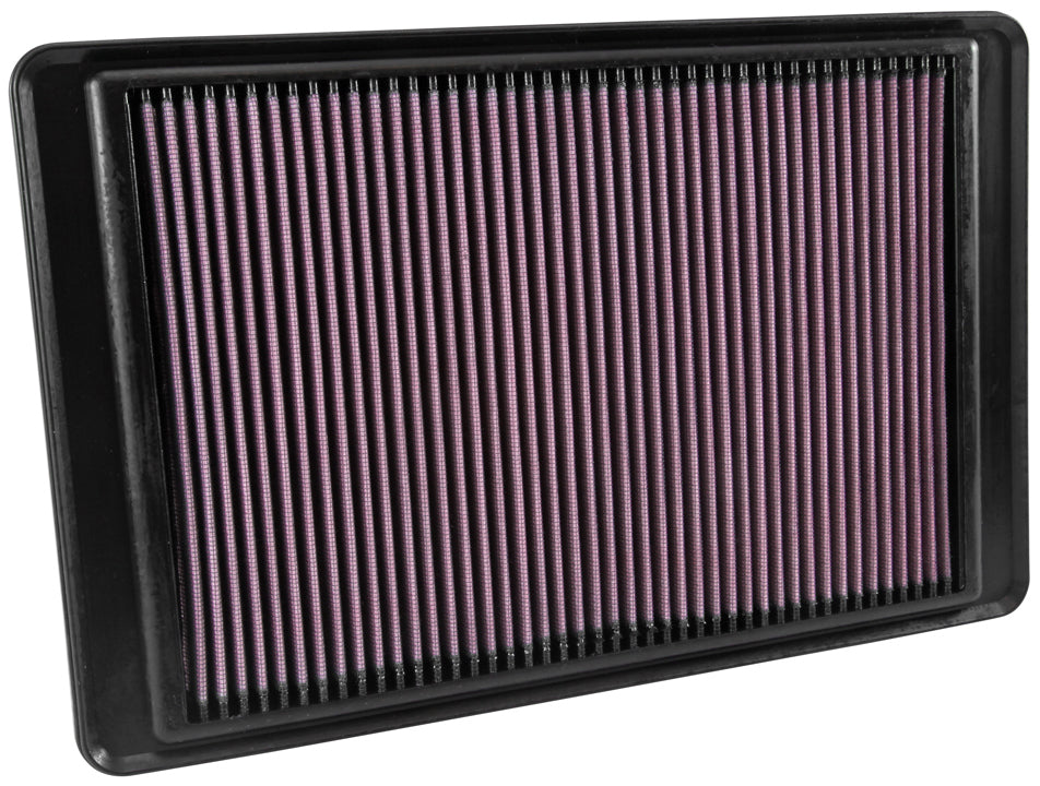 K&N Air Filter 722415 for improved engine airflow, featuring a high-performance reusable air filter for cars and trucks.