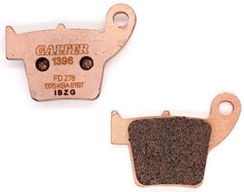 GALFER Sintered brake pads FD278G1396 for durable, high-performance braking on motorcycles or vehicles.