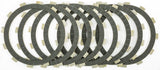 EBC Motorcycle Brakes - Carbon Fiber Clutch Plate Set Ckf4435 - 15-4435F
