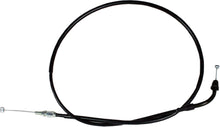 Load image into Gallery viewer, Black vinyl throttle push cable by Motion Pro, designed for motorcycle control lines with durable construction.
