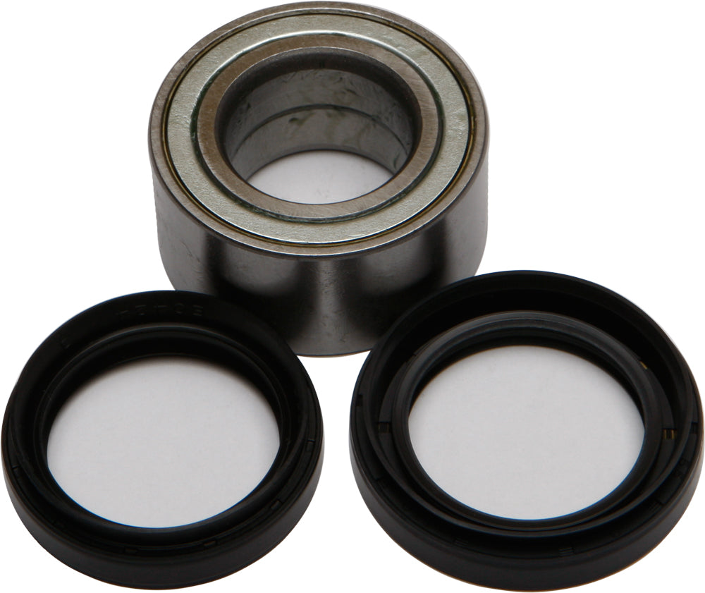 All Balls Drive Wheel Bearing Kit 22-51502 showing multiple bearing components and drive parts for vehicle wheel assembly