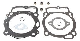 Vertex Top End Gaskets 681-0991, set of engine gaskets and seals for top end repair, with detailed gasket components visible.