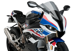 Black PUIG Sport Side Spoilers for BMW, body accessories designed to enhance vehicle aerodynamics and style.