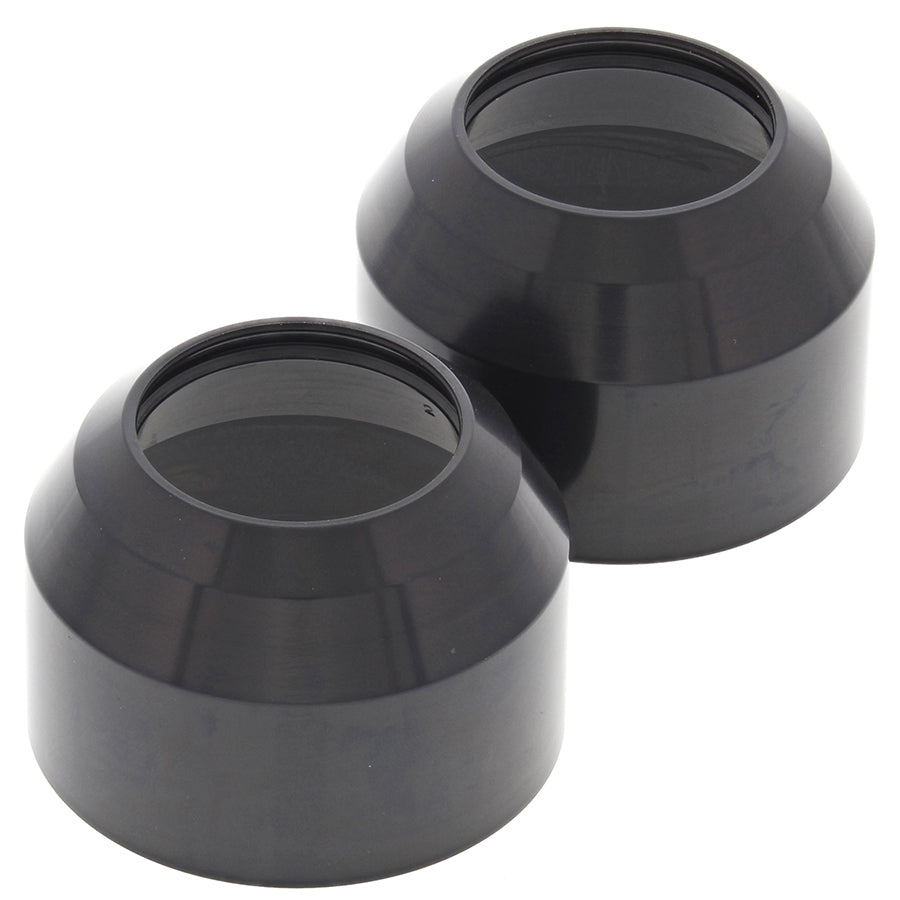 All Balls Fork Dust Seal Kit 22-57161 showing black rubber gaskets and seals for motorcycle front forks.