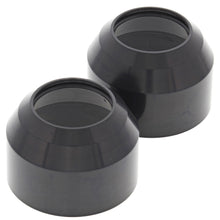 Load image into Gallery viewer, All Balls Fork Dust Seal Kit 22-57161 showing black rubber gaskets and seals for motorcycle front forks.