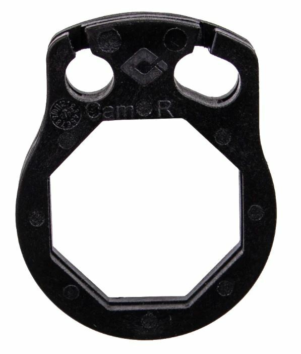 ODI Grips Throttle Cams Cam R 206-1001R for motorcycle throttle control with black grips and cam components, close-up view