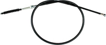 Load image into Gallery viewer, Motion Pro black vinyl clutch cable, model 70-2219, for motorcycle hydraulic control lines, with visible cable and fittings.