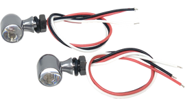 Mini LED illumination fixture in gun metal with red and red lighting from LETRIC LIGHTING CO, shown in the image.