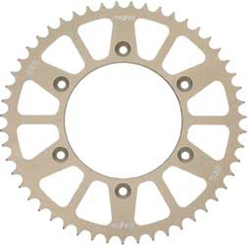Sunstar aluminum 54-tooth rear sprocket for Honda CRF250, 520 chain, durable metal construction, shown in the product image.