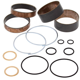 All Balls suspension fork bushing kit 23-86073 showing close-up of the bushings and suspension components.