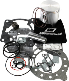 Wiseco Pro-Lite top end piston kit for KTM with 64.00mm standard arm, includes piston, rings, and components for motorcycle engine repair.