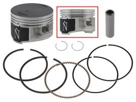 Namura piston kit with Nikasil cylinder for Yamaha 70.47/+.50 engine, including piston, rings, and components for engine rebuild.