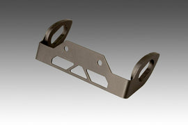 Yoshimura Fender Eliminator V2 Kit for Honda motorcycle, showing the sleek black body and mounting hardware.