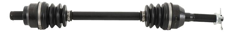 All Balls 8 Ball Extreme Axle Front drive component, high-performance motorcycle axle for front suspension system.