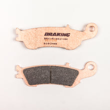 Load image into Gallery viewer, Braking high performance sintered brake pad set with metallic backing plates, designed for durable vehicle braking systems.