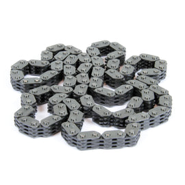 ProX Racing Parts cam chain for Kawasaki engine, showing metal chain with links and sprockets for motorcycle engine repair.