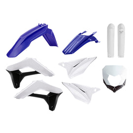 Polisport Plastics original plastic body kit for motorcycle, part number 64-91038, with various plastic panels shown in the image.