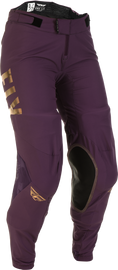 Fly Racing Women's Lite Pants in mauve, size 03/04, featuring lightweight, comfortable riding gear with durable fabric.