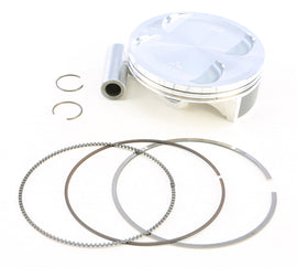 Vertex forged piston kit with 98.96mm bore, +3.00mm, 12.0:1 compression ratio, suitable for high-performance engine rebuilds.