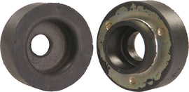 Pair of SP1 motor mounts and brackets for A/C system, showing black mounting brackets with bolt holes.