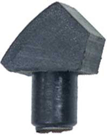 SP1 clutch button with 12-3353-12 driven clutch, black finish, designed for Yamaha S/M models, shown in image.