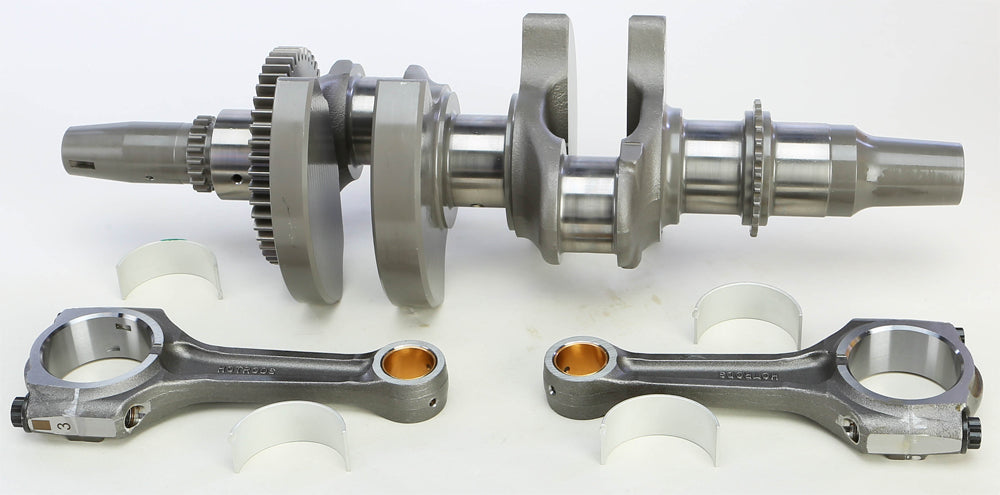 Hot Rods engine crankshaft 421-4421 showing a close-up of the metal shaft with detailed machining and engine mounting points.