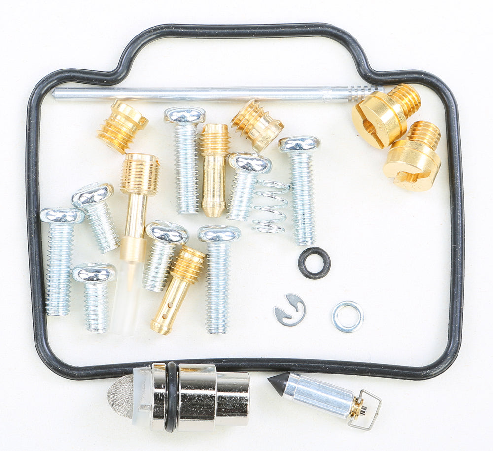 All Balls Carburetor Repair Kit 226-1355 for intake, carburetor, and fuel system with various seals and parts on a white background.