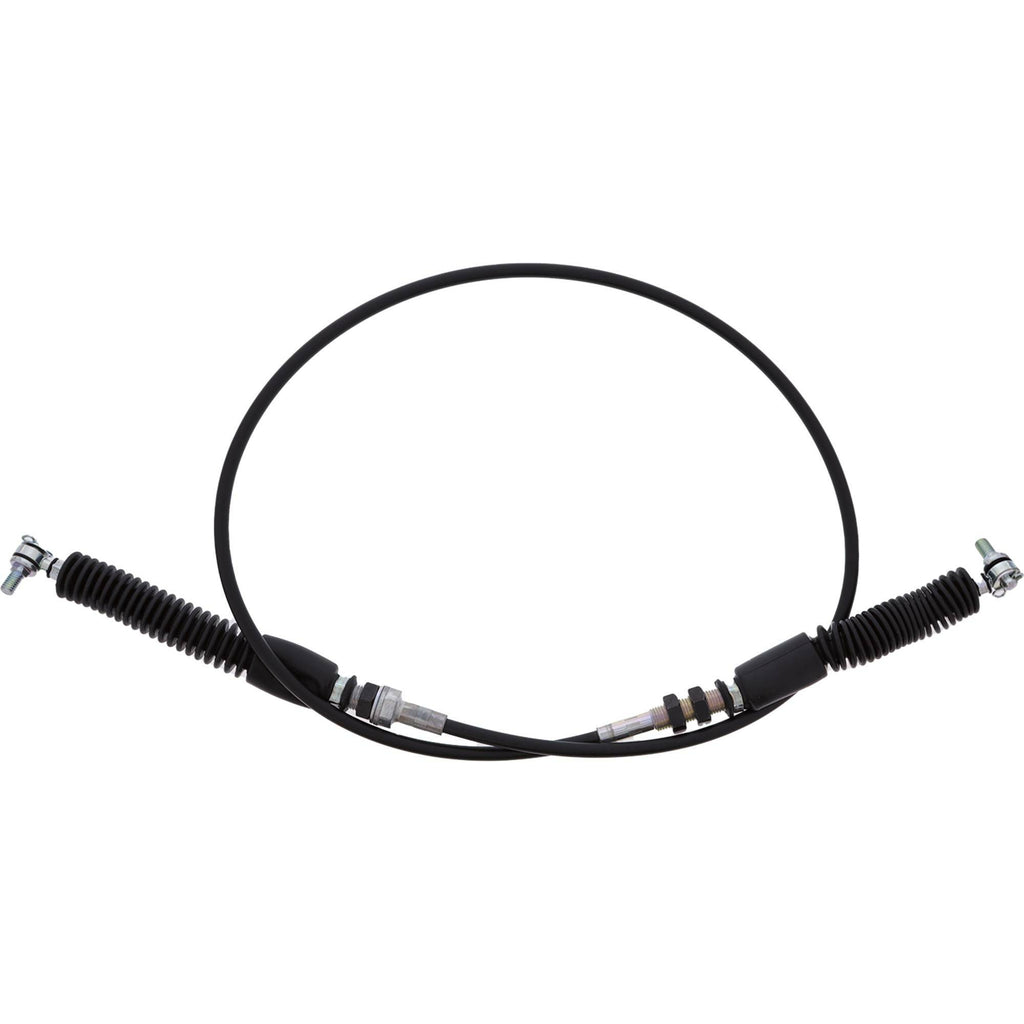 All Balls UTV shift cable with hydraulic control lines, featuring durable braided construction and metal fittings.