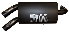 Perf Muffler S/O Pol Rzr