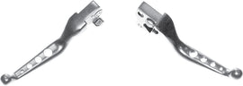 HardDrive chrome 4-hole lever set for XL 2007-2013 motorcycles, featuring durable construction and polished finish.
