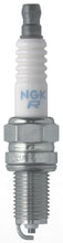 Load image into Gallery viewer, NGK Spark Plug #3481/04 2-DCPR6E showing the metal terminal and ceramic insulator for automotive engine use