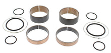 Load image into Gallery viewer, All Balls suspension fork bushing kit 23-86122 with metal and rubber components for motorcycle fork maintenance.