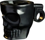 Kruzer Kaddy - Skull Bar Mount Holder Black - 571-6109