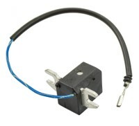 SP1 Pickup Coil 44-10784, an electrical component with coil and wiring visible, used in automotive or electronic applications.